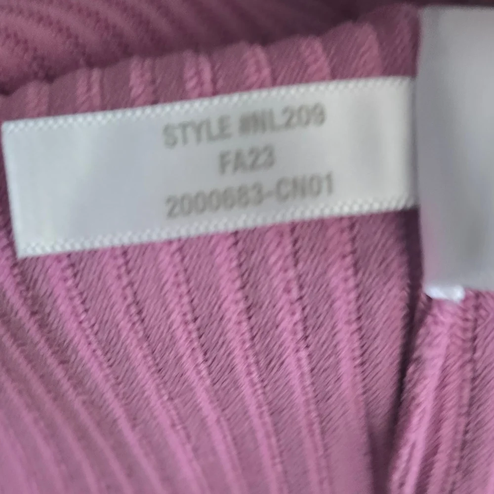 Madewell Womens Pink Ottoman Crop Ribbed Sweater Tee Size Medium - Picture 13 of 13